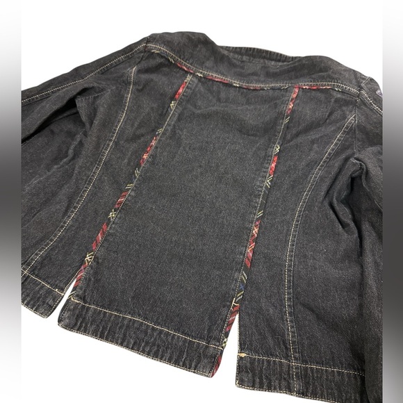 Dressbarn Jean and Plaid Jacket - Picture 11 of 13
